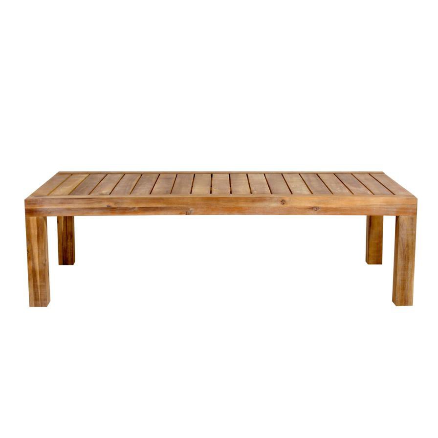 Seychelles Acacia Wood Coffee Table Generic (127 x 62 x 7 cm)