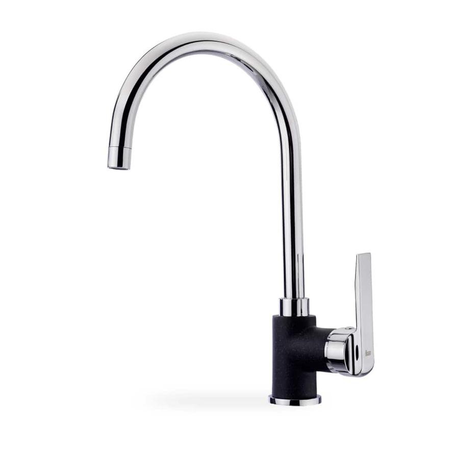 Teka Kitchen Tap Mixer W/ High Swivel Spout & Anti-Scale Aerator, IN 995