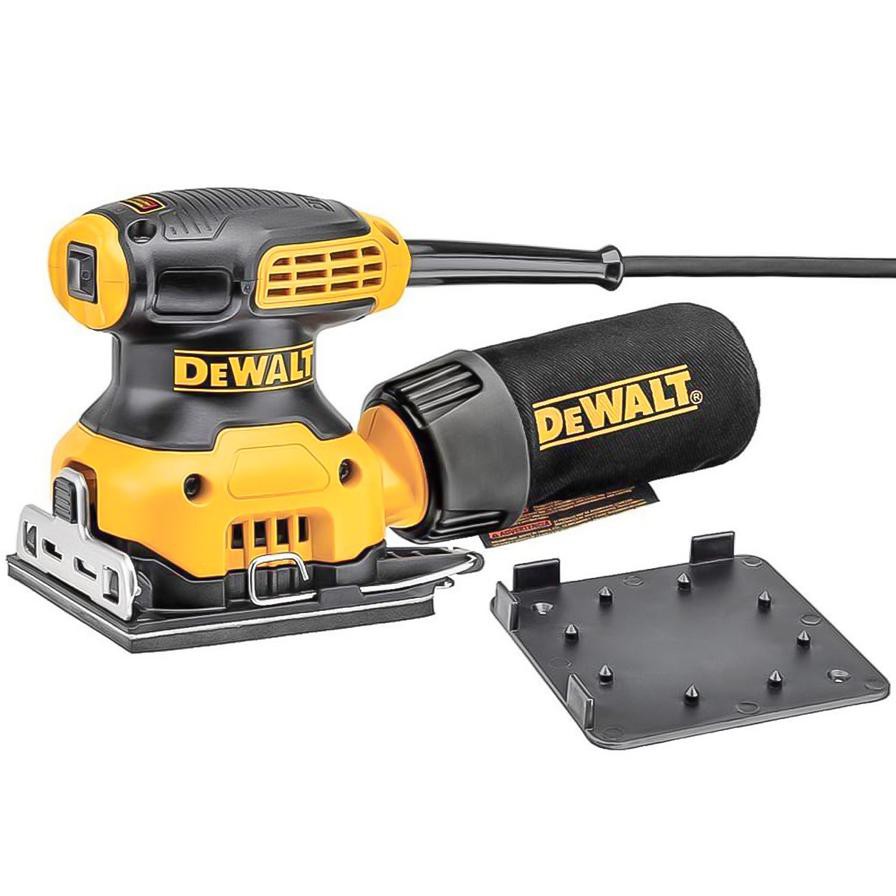 DeWalt Orbital Palm Grip Sander W/Dust Bag DW411 (13500 RPM, Yellow)