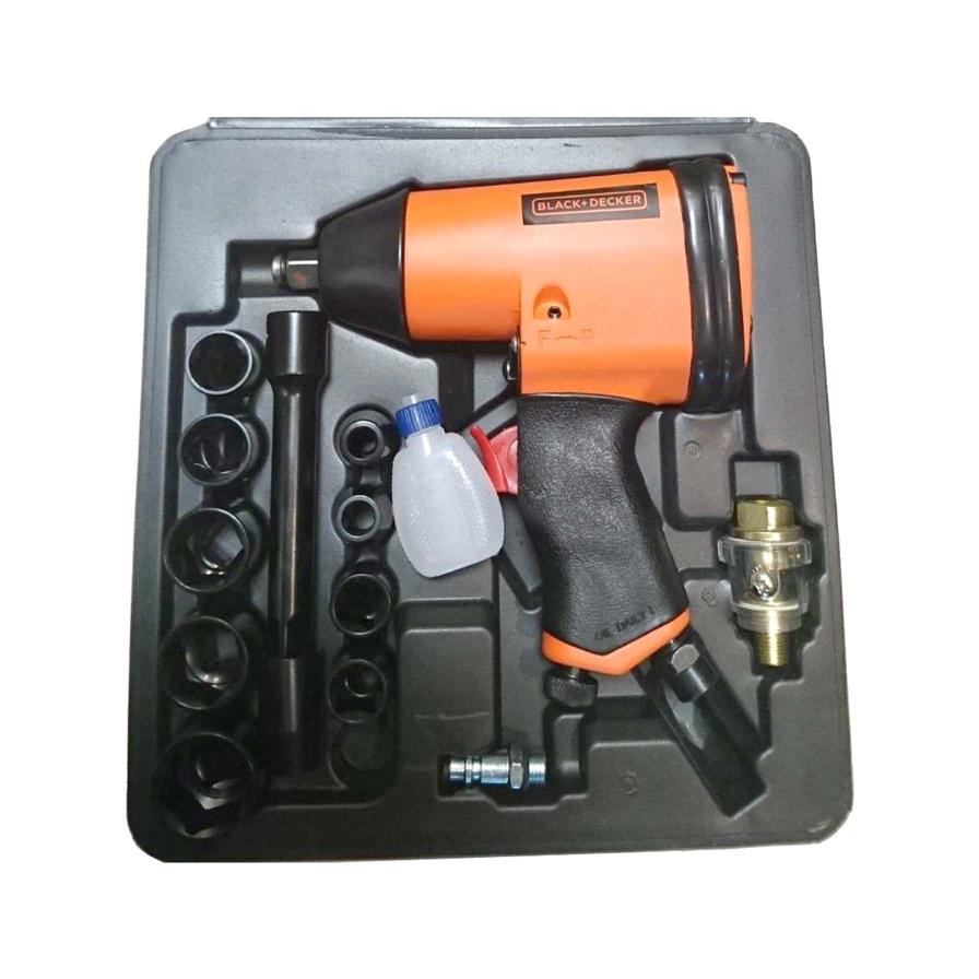 Black+Decker Air Impact Wrench Kit