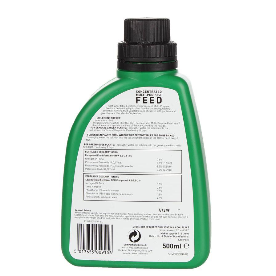 Doff Affordable Excellence Concentrated Multi-Purpose Feed Fertilizer (500 ml)