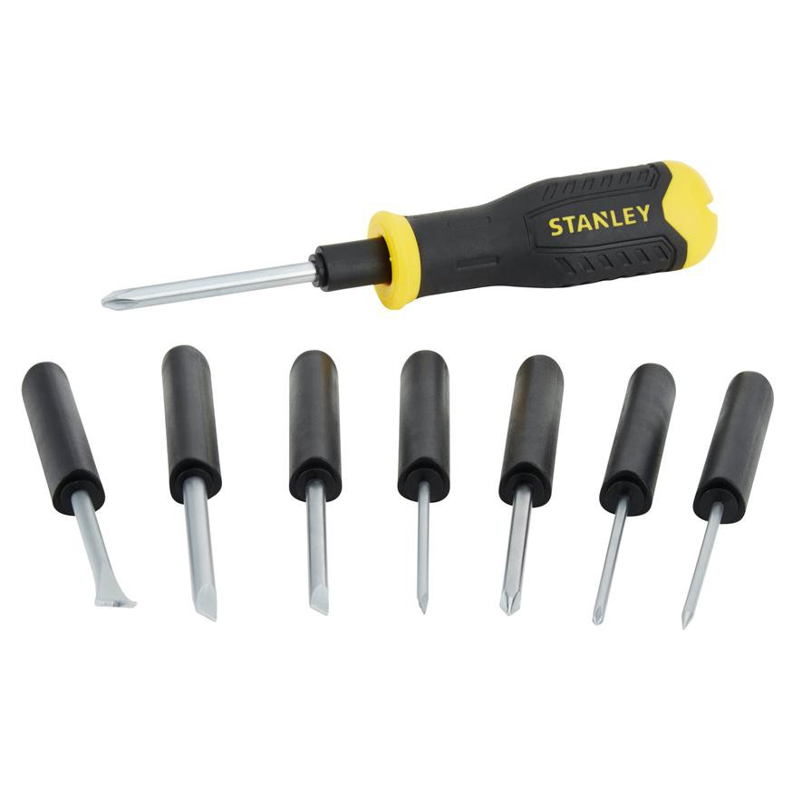 Stanley 9-Way Soft Grip Screwdriver Set