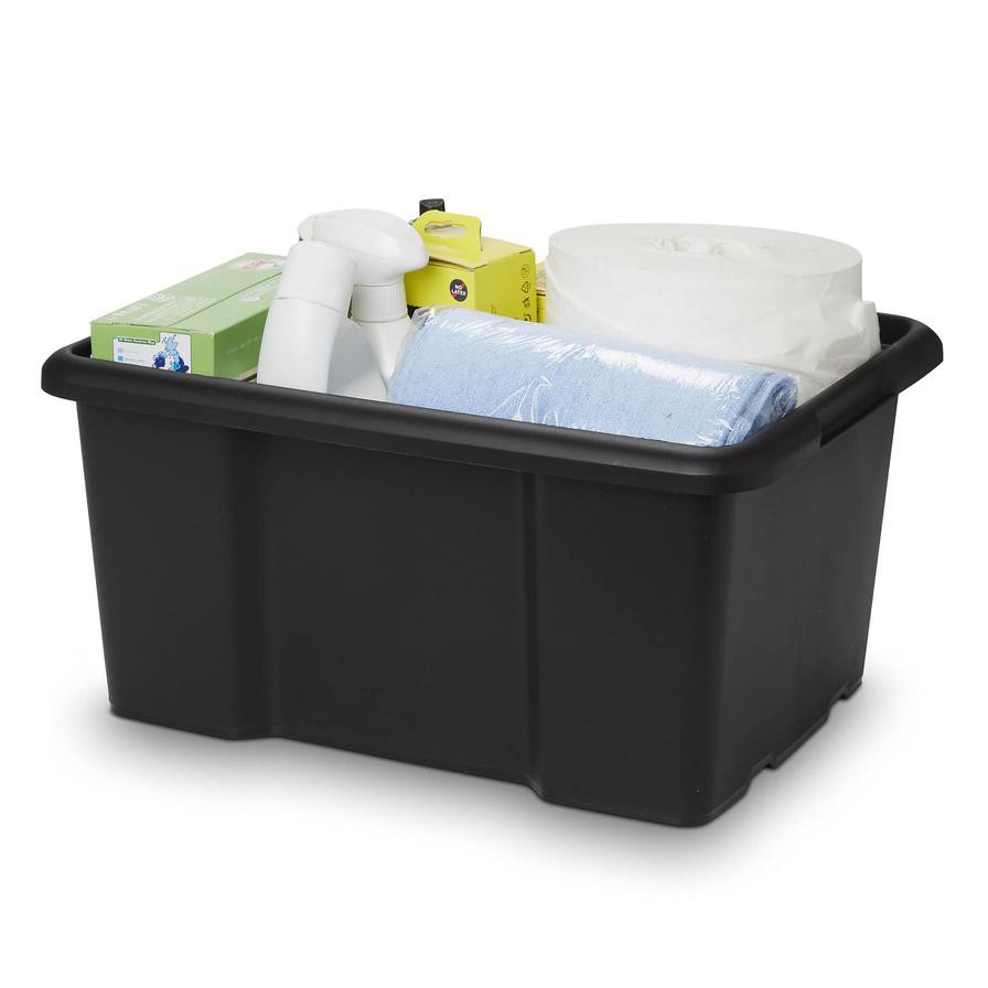 Form Fitty Plastic Stackable Storage Box (36.5 x 45.5 x 23 cm, 26 L)