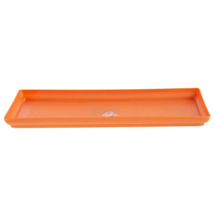 Plastic Rectangle Planter Tray (25 x 10.8 x 1.5 cm)