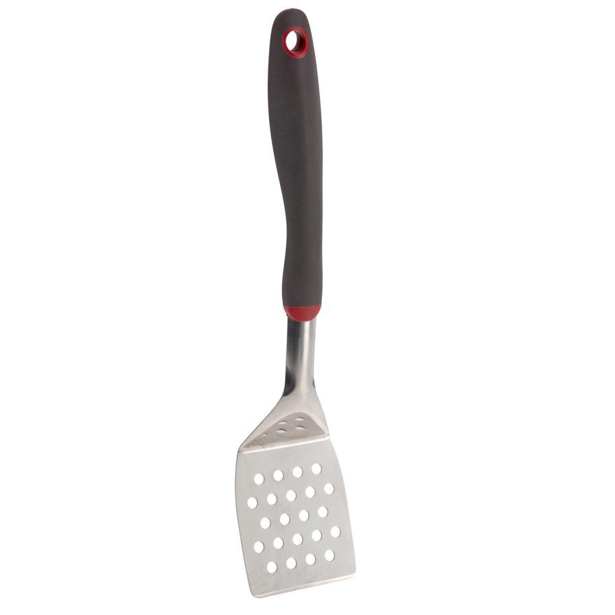 Grillpro Turner with TPR Handle (41 x 10 x 3 cm, Silver)