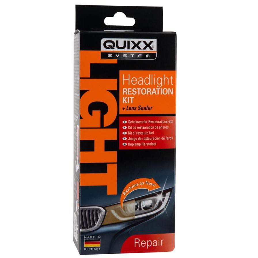 Quixx Headlight Restoration Kit + Lens Sealer (30 ml)