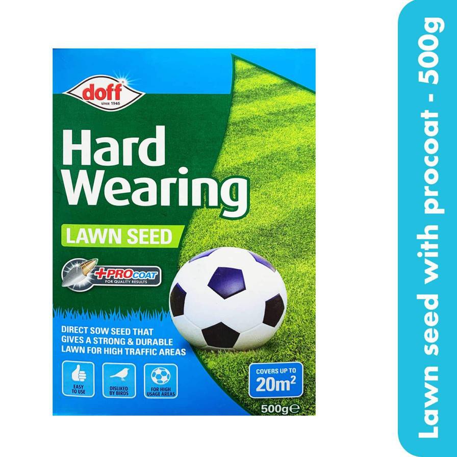 Doff Hardwearing Lawn Seed (500 g)