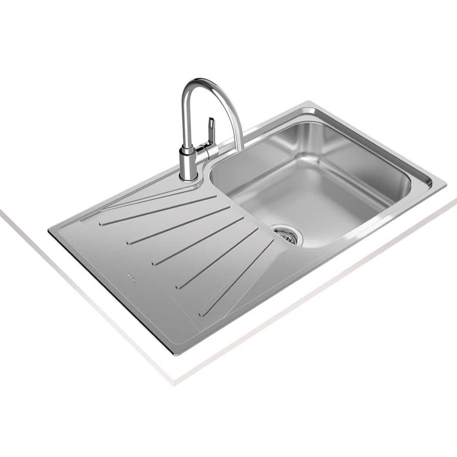 Teka Starbright Stainless Steel Inset Reversible Sink (50 x 86 cm)