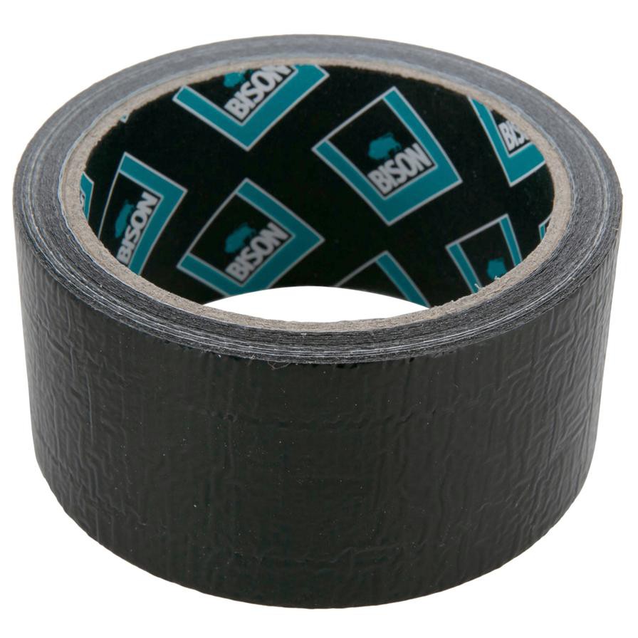 Bison Power Repair Duct Tape (10 m, Black)