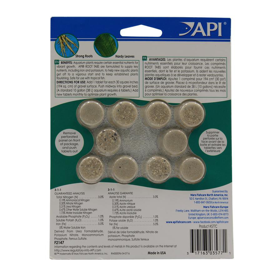 API Root Tabs For Aqua Plant Fertilizer Pack (10 Pc.)