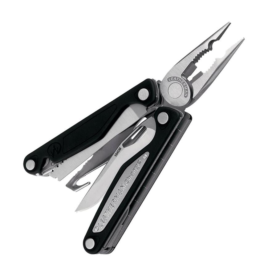 Leatherman 18 in 1 Multi Tool (10 cm, Black/Silver)