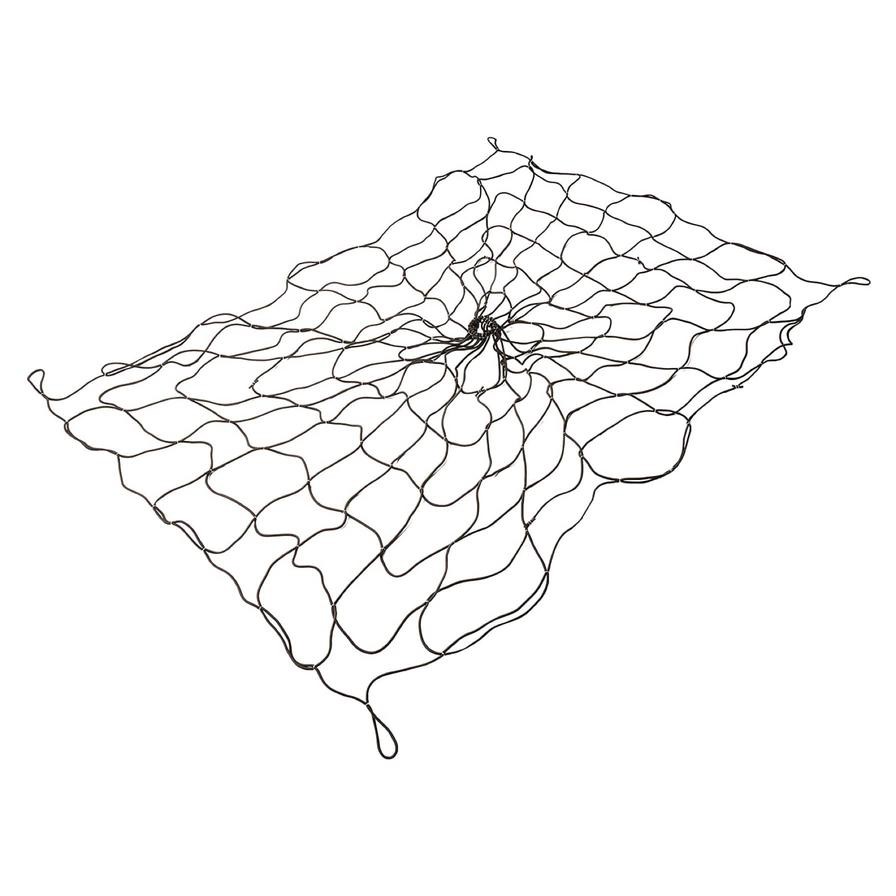شبكة عنكبوتية لتثبيت الحمولة (121.9 × 152.4 سم، أسود)