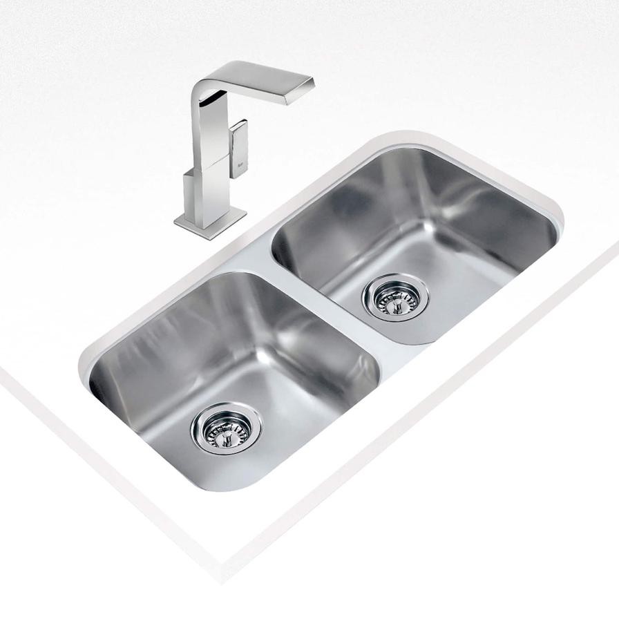 Teka Stainless Steel Undermount Sink (77.9 x 46.4 cm)