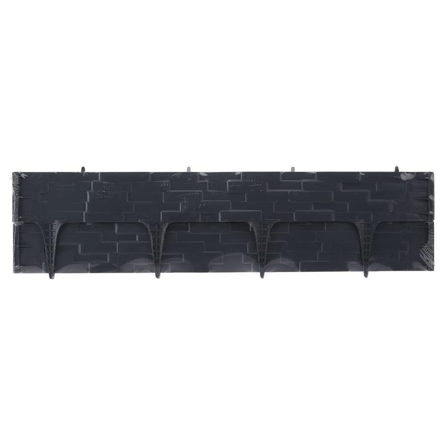 Garden Plast Stone Palisade (3 pcs, 2.4 m, Anthracite)