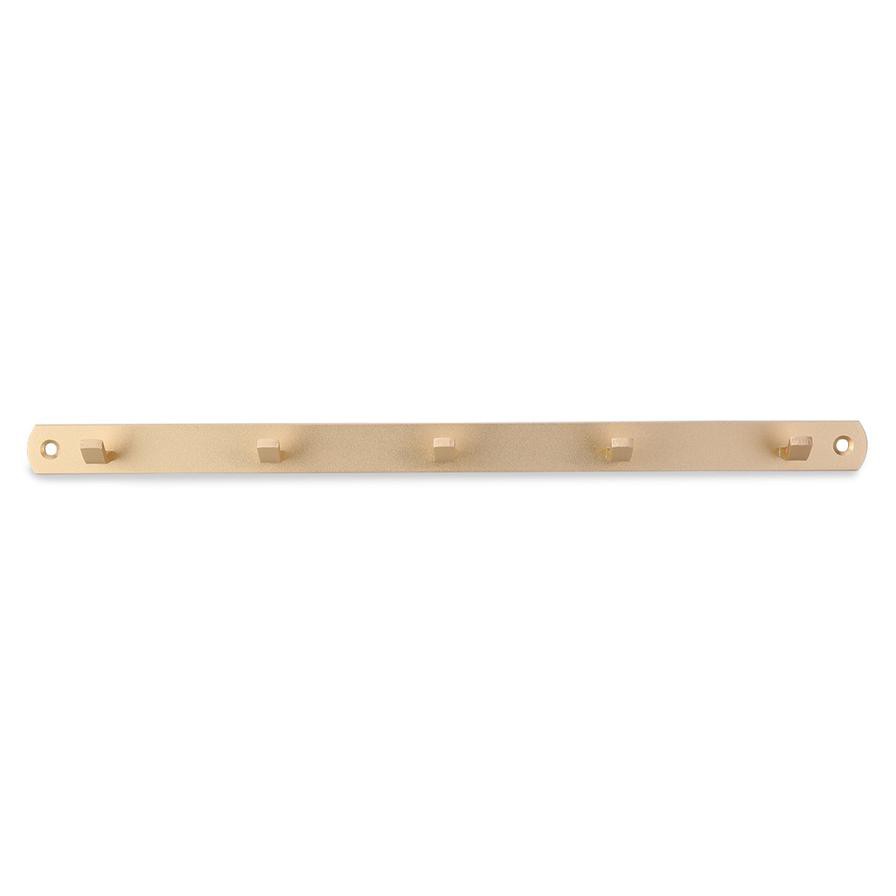 Hettich 5-Hook Coat Rack (Gold)