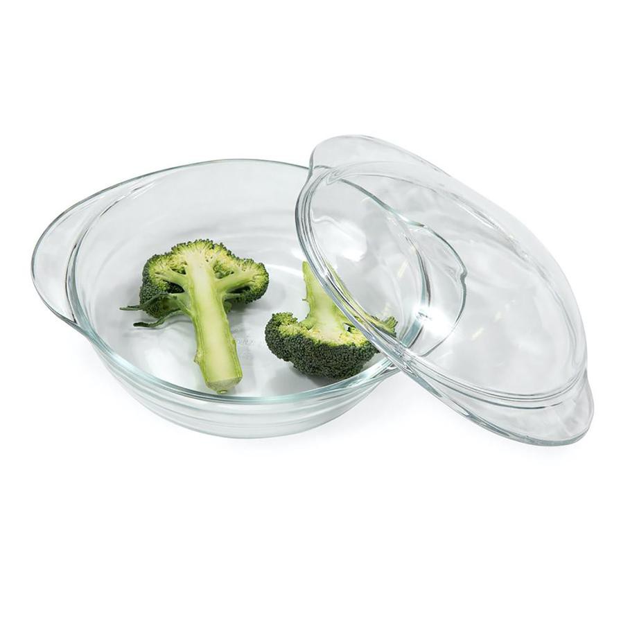 Marinex Round Casserole W/ Glass Lid (1 L)