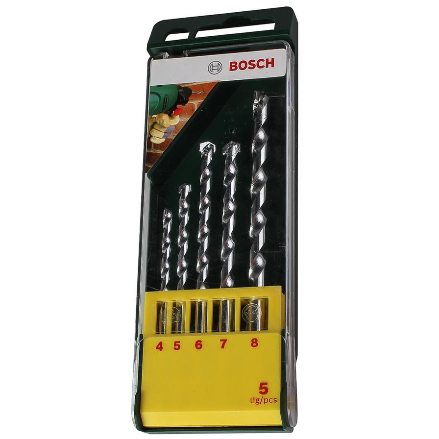 Bosch Masonry Drill Bit Set (Pack of 5)