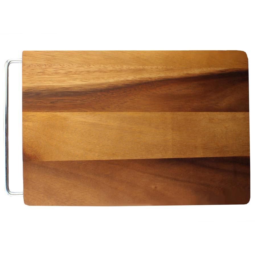 Billi Acacia Wood Cutting Board, ACA-15MF (40.4 x 25.2 x 7.5 cm)