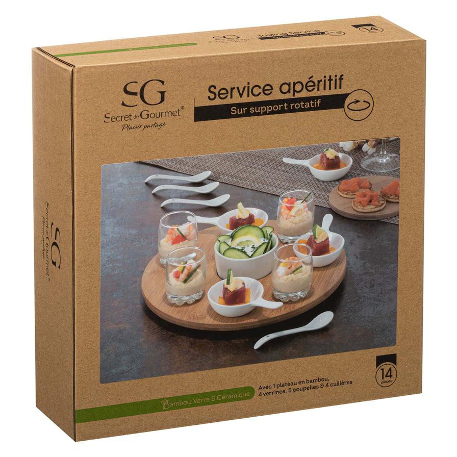 SG Appetizer Serving Set (14 Pc.)