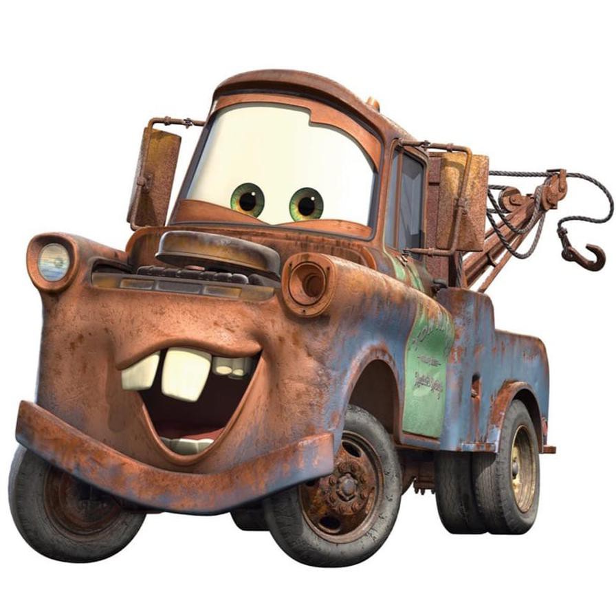 Roommates Cars Mater Wall Decal (61 x 73 cm)