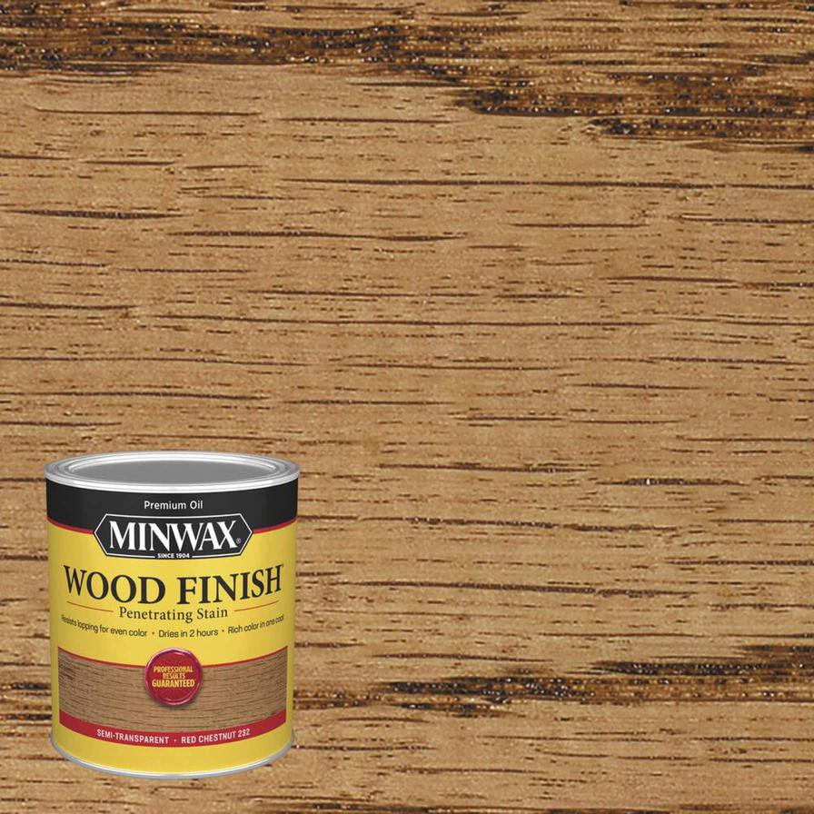 Minwax Wood Finish Penetrating Stain (946 ml, Red Chestnut 232)