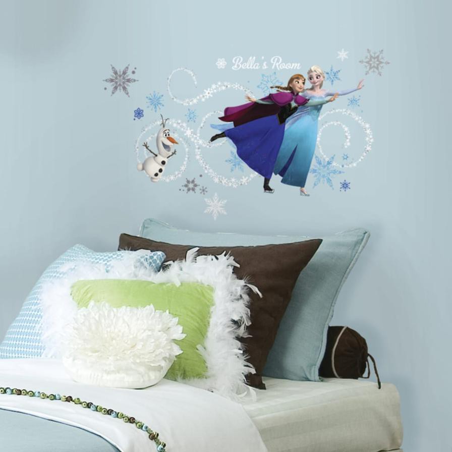 RoomMates Frozen Headboard Wall Decals With Personalization