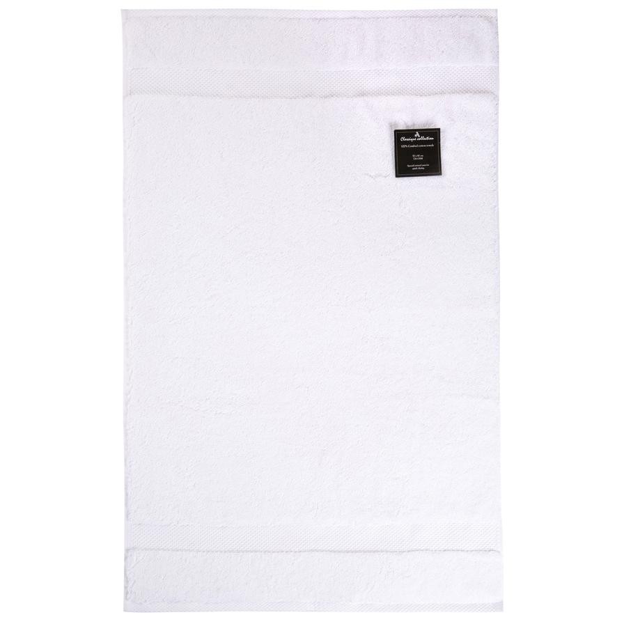 Truebell Classic Hand Towel (50 x 80 cm, White)