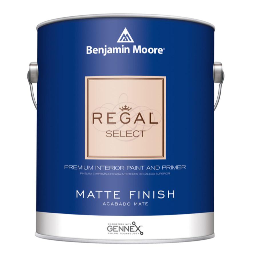 Benjamin Moore Regal Select Matte Interior Paint & Primer (3.7 L, Base 3)