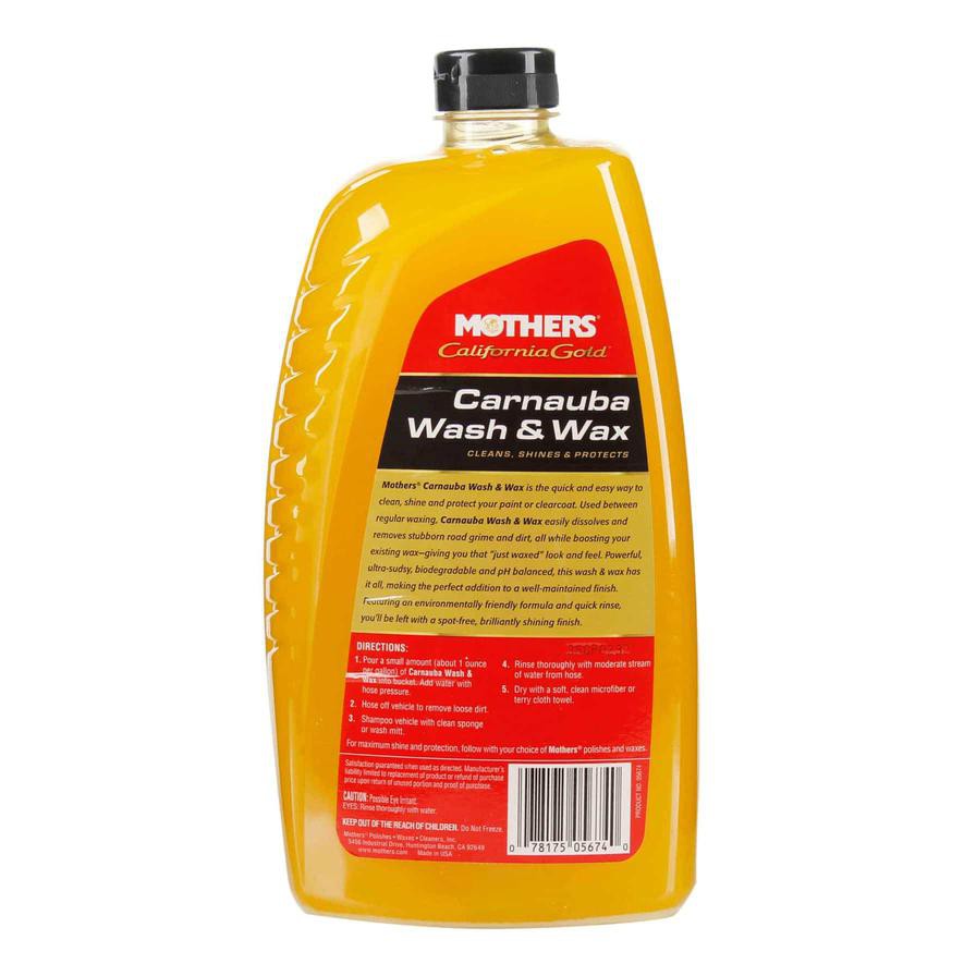 Mothers California Gold Carnauba Wash & Wax (1.9 L)