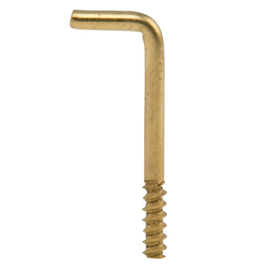 Suki 6152037 L-Shaped Hooks (40 mm, Pack of 6, Golden)