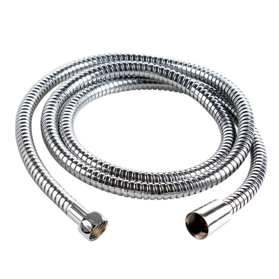 Bold Stainless Steel Flexible Shower Hose (120 cm, Silver)