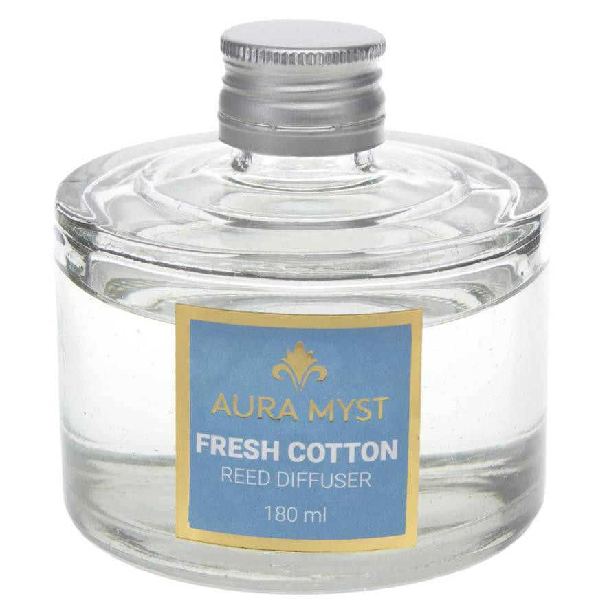 Aura Myst Reed Diffuser (180 ml, Fresh Cotton)
