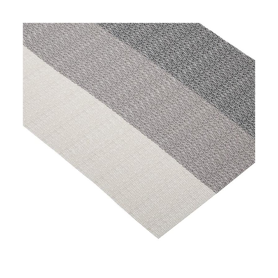 KitchenCraft Woven Stripes Placemat (30 x 45 cm, Gray)