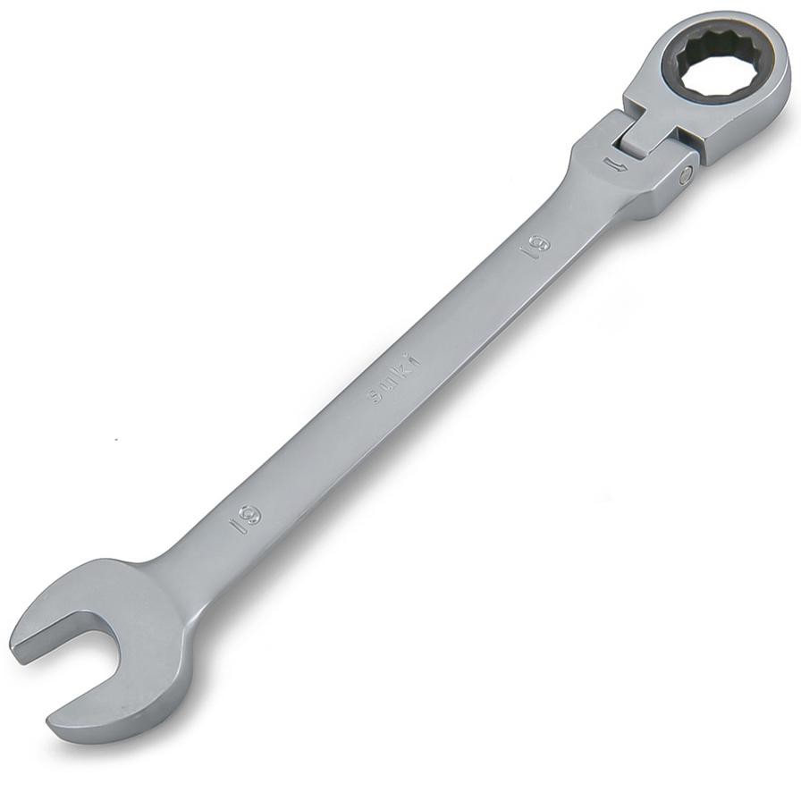 Suki Gear Wrench Combination Wrench with Joint (19 mm)