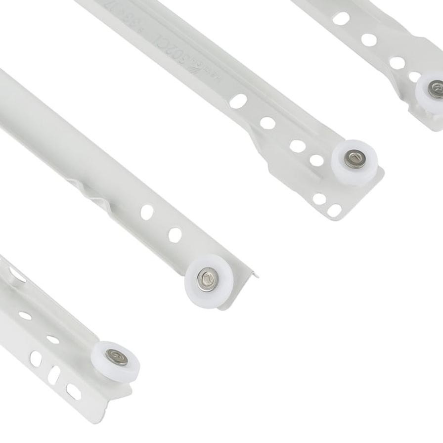 Hettich Drawer Runner (450 mm, White, 4 Pieces)