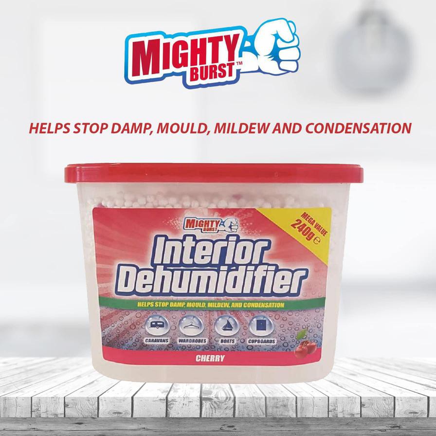 Mighty Burst Disposable Dehumidifier, Cherry (240 g)