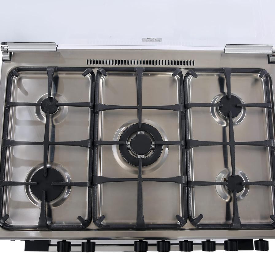 Midea Freestanding 5-Burner Gas Cooker, LME95030FFD-C (90 x 60 x 85 cm)