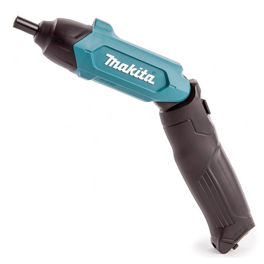 Makita In-Line Cordless Screwdriver, DF001DW W/ Accessory Set (81 Pc.)