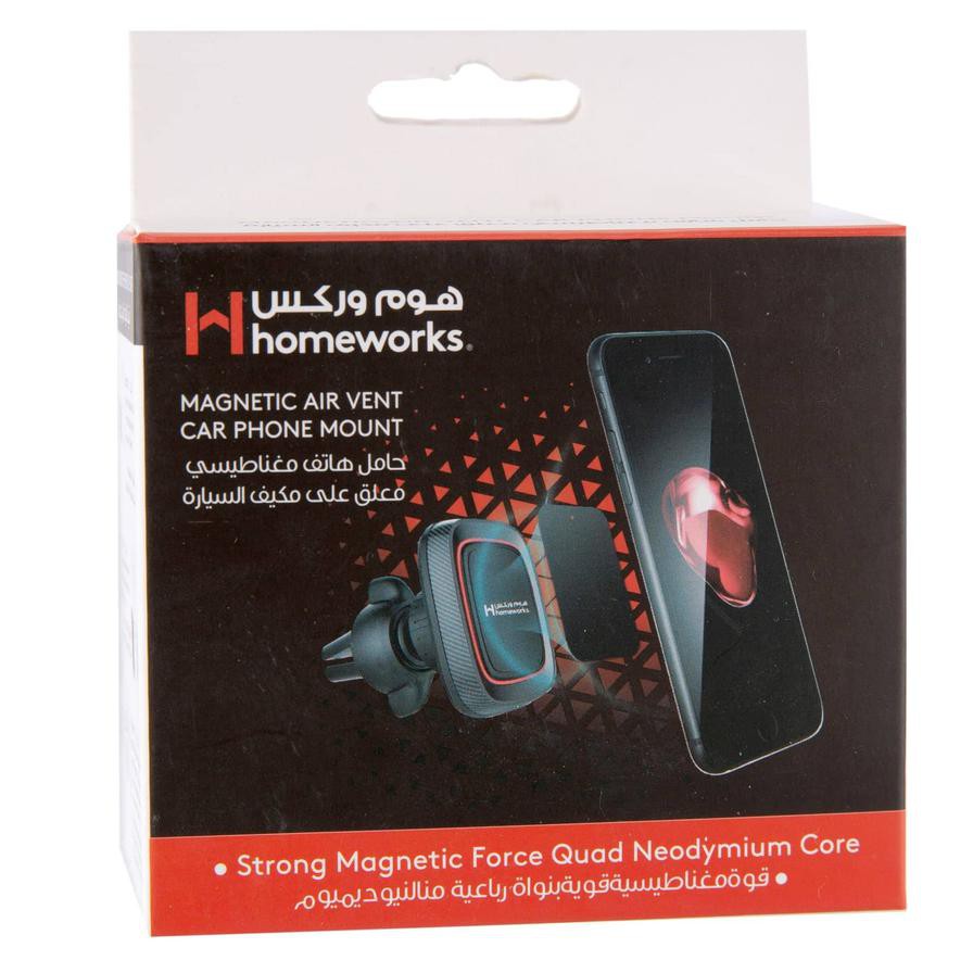 Homeworks Magnetic Air Vent Car Phone Mount