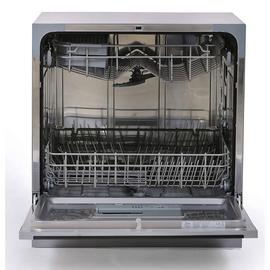 Midea Counter Top Dishwasher, WQP83802FS (8 Place Settings)