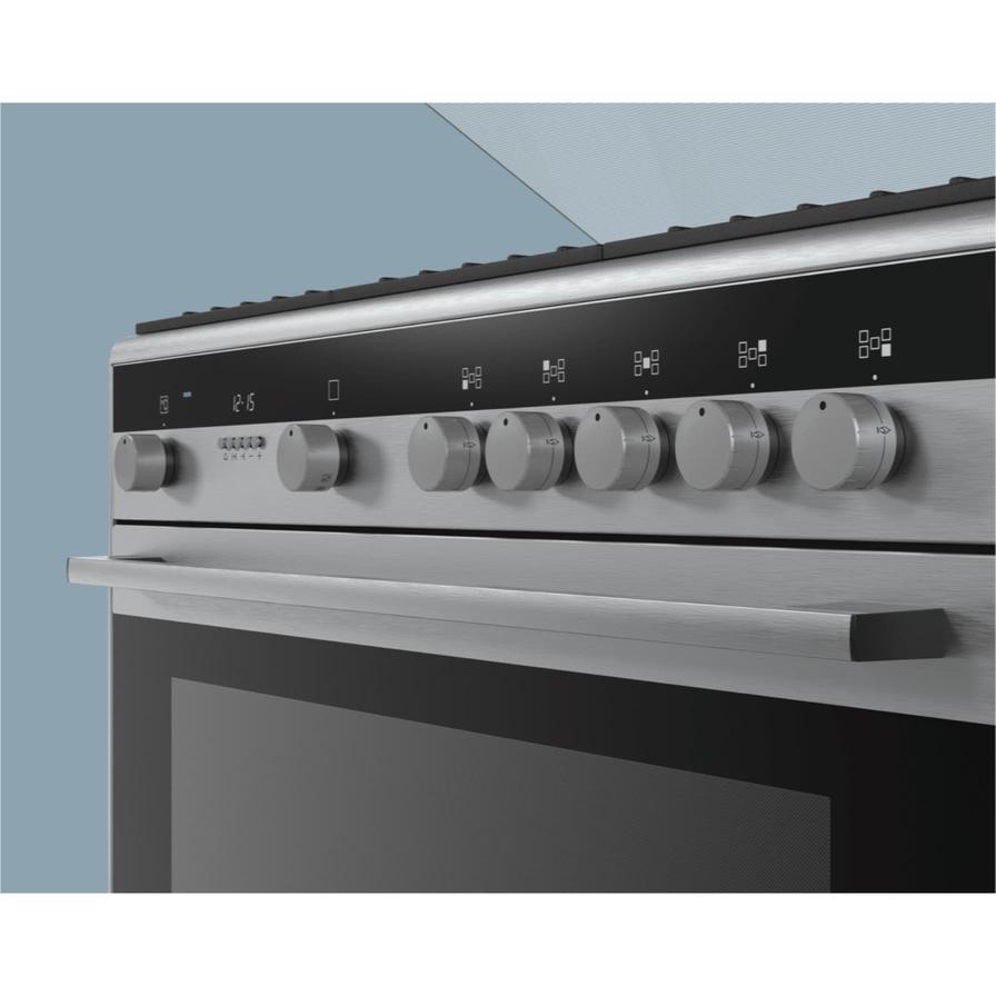 Siemens 5-Burner Gas Combination Cooker, HQ738357M  (84 x 90 x 60 cm)