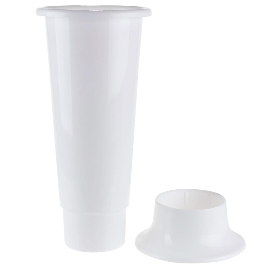 Plastic Long Pot W/ Stand (21.3 x 50 cm)