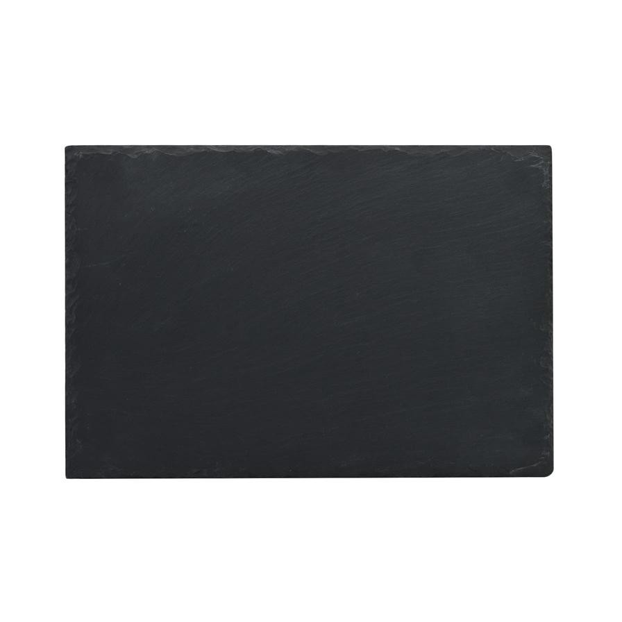 Raj Rectangle Slate Plate (30 x 20 cm)