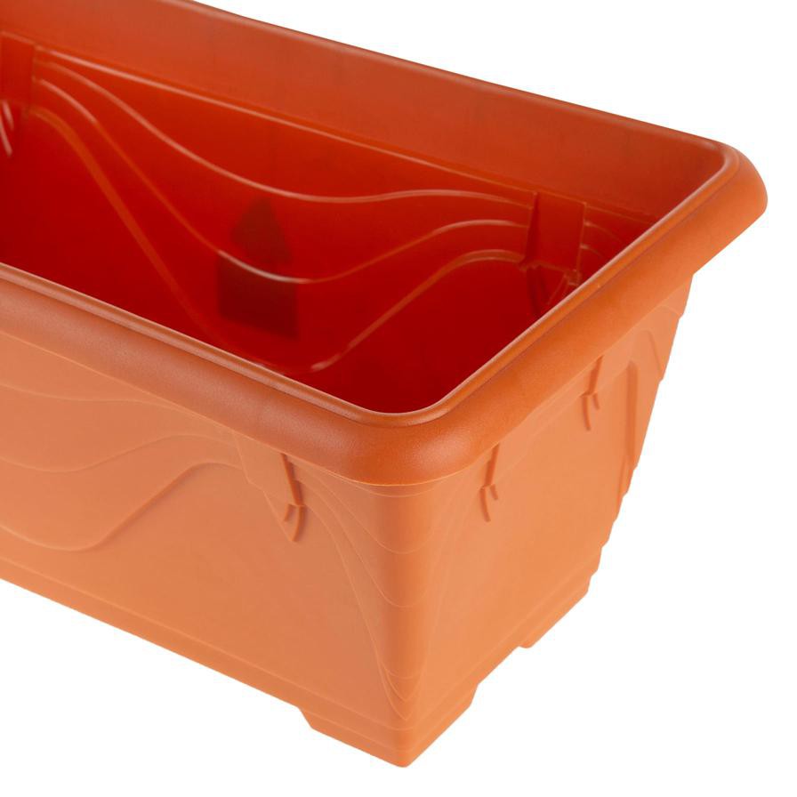 Plastic Rectangle Plant Pot (40.6 x 21.6 x 17.8 cm)