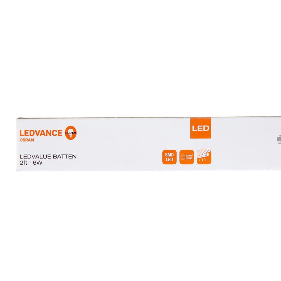 Osram LEDvance LEDValue Batten Light (6 W, Day Light)