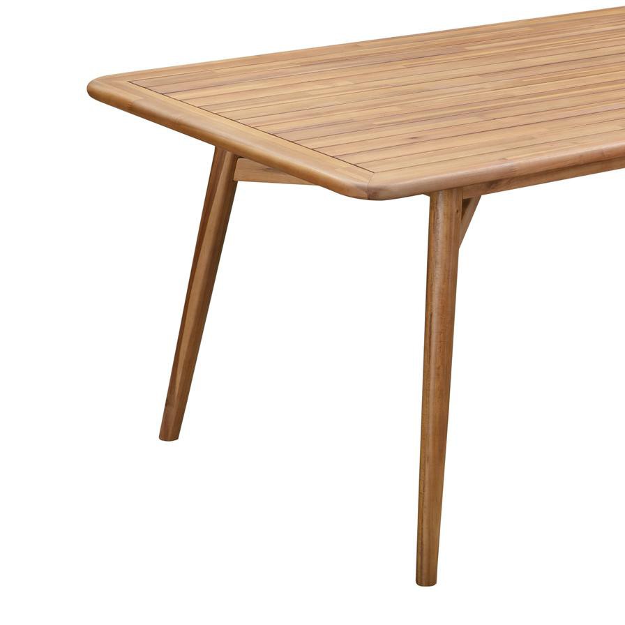 Malmo Wood Rectangle Dining Table Generic (180 x 90 x 73 cm)