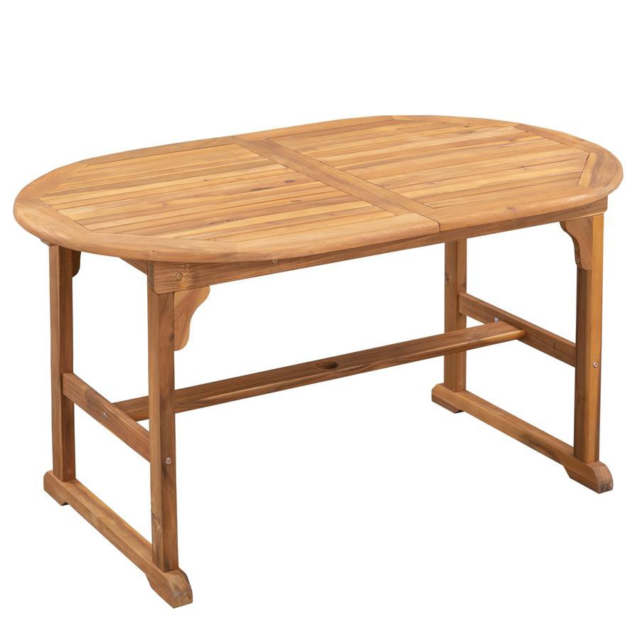 طاولة سفرة قابلة للإطالة خشب أكاسيا كينجستون (200 × 90 × 75 سم)