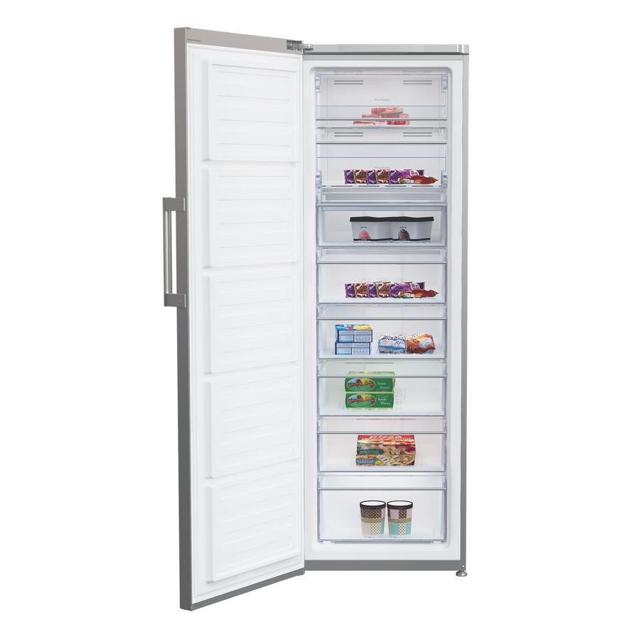 Beko Upright Freezer, RFNE350E23PX (350 L)