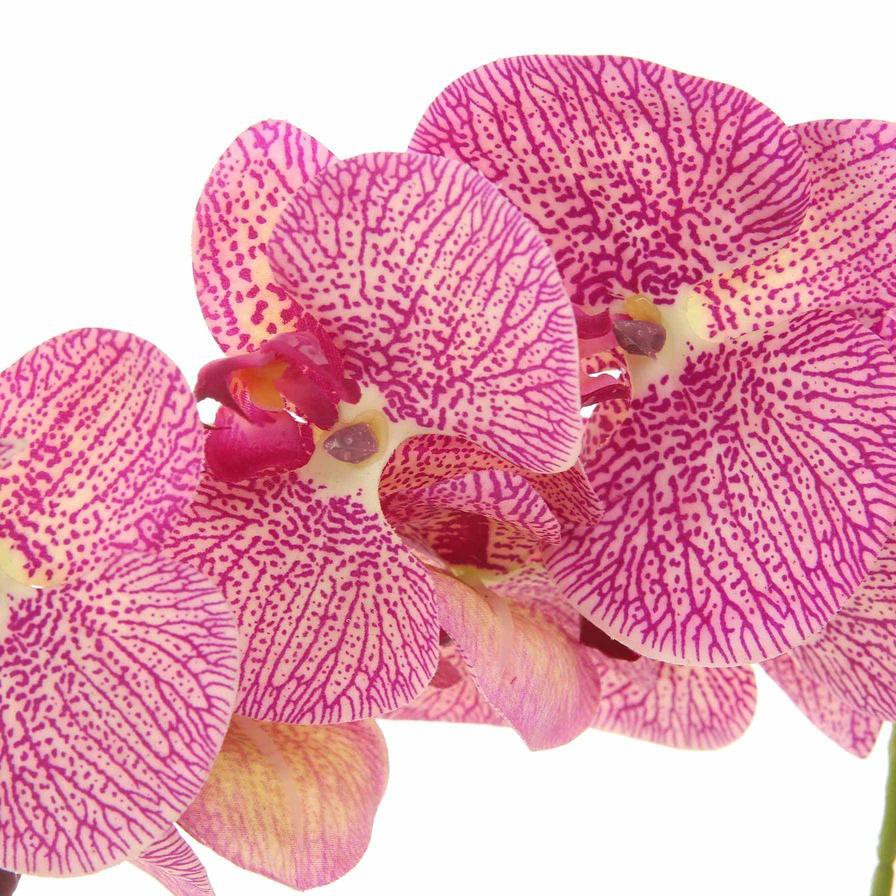 Artificial Orchid Plant (60 cm, Light Purple)