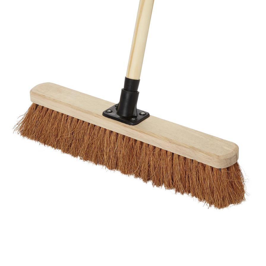 Soft Coco Wooden Broom (45 cm)